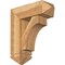 Ekena Millwork Westlake Arts and Crafts Rough Sawn Bracket w/ Offset Brace, Western Red Cedar, 8"W x 22"D x 26"H BKT0806X22X26WTL03RWR - alternate 1